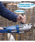 Hand using Automatic Hydraulic Rebar Cutter for Four to Twenty Millimeters Steel Bars Electric Rope Cutter Tool