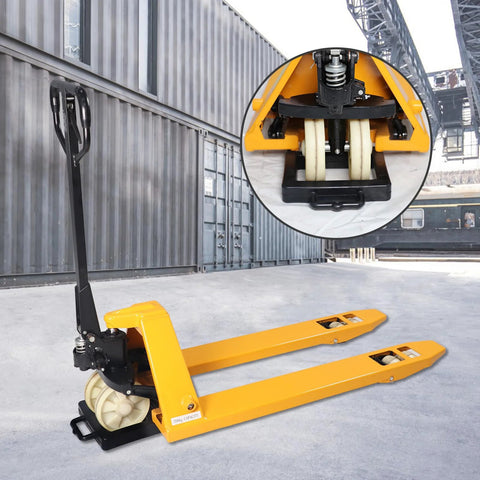 Heavy Duty Rubber Pallet Jack Stopper For Pallet Trucks Non Slip Wheel Chock With Friction Enhanced Base Measures 14.2 By 11.4 By 2 Inches Durable Rubber Compound For Secure Parking And Stability