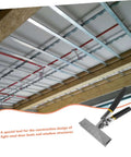 Metal Bending Pliers 150mm Flat Plate Jaw HVAC Hand Seamers shown under metal roofing