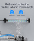Pro Grade Explosion Proof LED Work Light For Milling Machine Table, 1500 Lumen Floodlight, 6000K Cool White, IP66 Waterproof