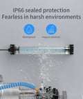 Explosionproof LED Work Light Floodlight 2500 Lumens 6000K For Milling Machines And Workshop Tables IP66 Waterproof