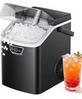 Nugget Ice Maker Countertop With Handle Ready In Four Minutes Produces Up To Forty Pounds Per Day Chewable Sonic Ice Self Cleaning
