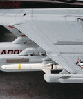 Close-up of a One To Forty Eight Scale EA 18G Growler Aircraft Model Kit With Decals And Detailed Instructions Not Included Paints