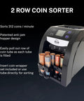 Automatic Coin Sorter With Digital Display Electric Coin Counter Anti Jam Sorting Device Quick Access Lid