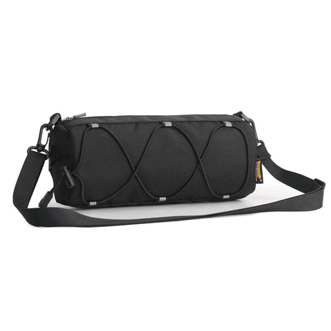Bike Handlebar Bag Front Bag Frame Storage Roll Bag For Mountain And Road Bikes Commuters Grab And Go Storage with strap