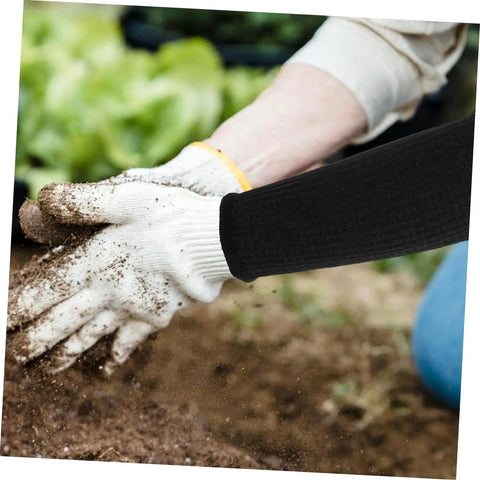Ready For The Grind Heavy Duty Gardening Arm Sleeves Cut Resistant And Abrasion Proof shielding forearms while handling soil.