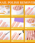 Step-by-step guide for Nail Soaking Bowl Kit For At Home Manicure With Acetone Proof Hand Bowl Gel Polish And Dip Powder Remover Includes Cuticle Oil Pusher Peeler Cuticle Tools Nail Files Buffers And Brush