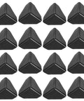 Scratch Proof Corner Guards No Fuss Pack of 100 Easy Install Plastic Edge Protectors for Furniture and Carts