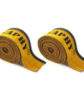 2-Pack TIG Welding Torch Cable Cover With Flame Resistant Yellow Leather, 275 By 3.9 Inches, 23 Feet Long, Cowhide With Kevlar Stitching