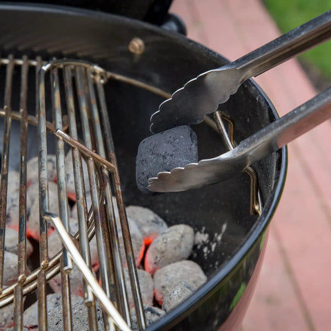 22 Inch Round Hinged Stainless Steel Cooking Grate Replacement For Charcoal Grills With Flip Up Sides For Easy Charcoal Access
