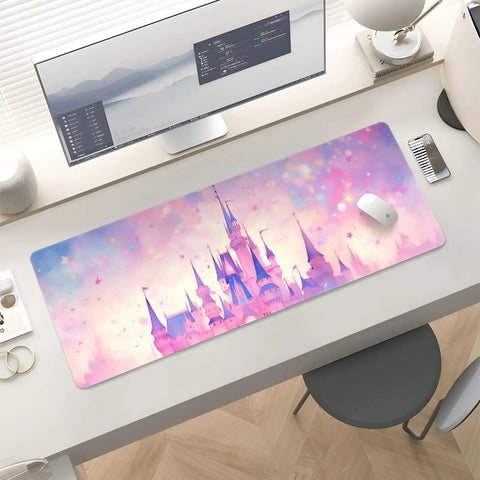 Oversized 30x12 Inch Gaming Mouse Pad Dope Non Slip Large Keyboard And Computer Accessory With Cute Kawaii Aesthetic Design For Women Girls Girly Gamer