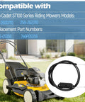 ERS Control Cable Replacement For ST100 Series Lawn Mower 25A 26SD710 25B 262J710 Fits Your Yard Tractor 74605359 746P05359 With Steel Wire Core And Durable Outer Sheath For Smooth Throttle And Drive, black cable