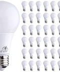 9W A19 LED Light Bulbs 60W Equivalent Cool White 4000K Non Dimmable Energy Saving Everyday Use Lighting For Cozy Bedroom Living Room And Home Decor Pack Of 48