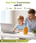 1000X Handheld Digital Microscope for Kids with 2MP Camera and Manual Focus Pocket STEM Toy, laptop use