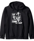 Ultimate Canoe And Kayak Zip Hoodie For Paddlers Outrigger Style Hooded Sweatshirt With Cozy Fleece For Men Women And Teens