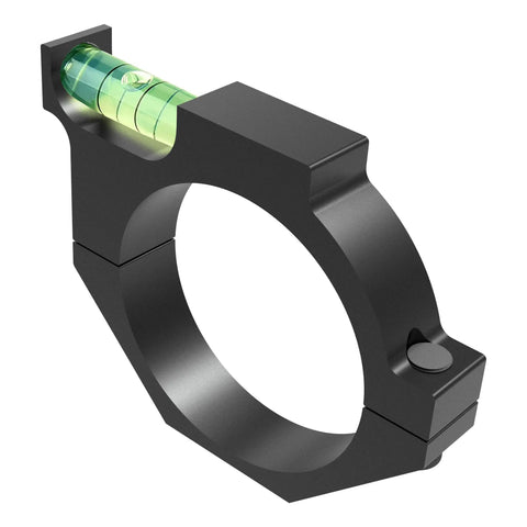 Anti Cant 30mm Tube Rifle Scope Bubble Level For Picatinny Rails Precision Leveling Tool, black clamp with green bubble