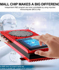 Hand interacting with Smart LiFePO4 BMS 12V 200A Battery Management System on digital interface background.