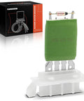 Front view of Front HVAC Blower Motor Resistor for Volkswagen VW 1K0959263A with packaging, easy install, direct fit.