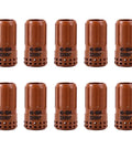 10 Pack 220857 Swirl Ring Replacement Kit For PMX 45XP 65 85 105 Plasma Cutting Torch, OEM Grade, brown inserts