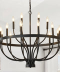 Black chandelier with multiple lights hanging in a bright room, similar style to Dope Modern Sputnik Chandelier Pendant Light Industrial 6 Light Gold and Black Ceiling Fixture With Adjustable Height for Kitchen Island Bedroom Dining Room Living Room Farmhouse Decor