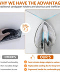 Comparison of semi circular corner sander kit with hook and loop backing vs traditional sander, highlighting functionality and design.