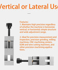 Heavy Duty Precision Milling Machine Vise With Badass Jaw Grip For Cnc Machining And Precision Grinding, versatile for vertical or lateral use.