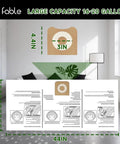 Six Pack Universal Replacement Vacuum Bags For 16 And 20 Gallon Wet Dry Vacs dimensions and installation in living room