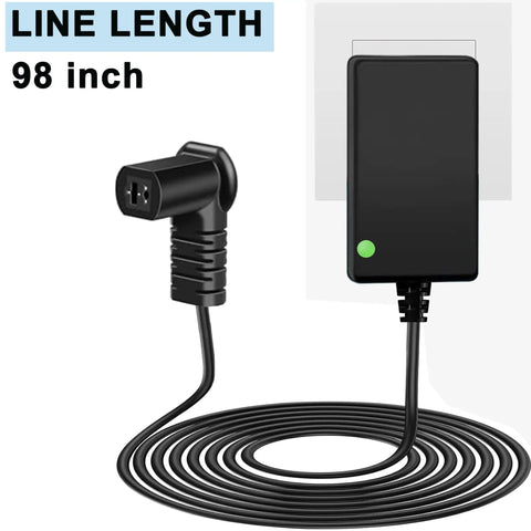 Universal 29V 2A Recliner Power Supply For Direct Wall Plug Use With AC DC Switching Adapter Plug And Play Ready For Major Sofa Motors And Top Furniture Brands Easy Replacement And Reliable Performance 98 inch cable, black 2-pin connector