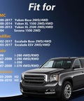 Compatibility list for 12 Pack Camber Alignment Pins For Chevy Silverado Suburban GMC Yukon Cadillac Escalade Hummer with SUV image.