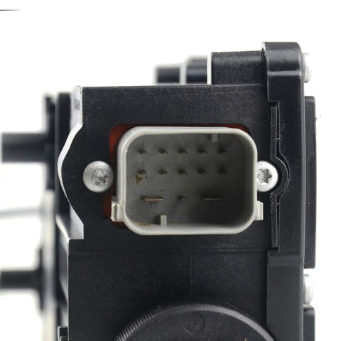 Drop Right In Electronic Parking Brake Actuator And Control Unit Direct Fit For Bmw X5 E70 And X6 E71 Genuine Oem 34436850289 replacement connector view.