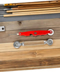 4 Piece Screen Rolling Tool Spline Roller With Bearing Wheel For Window And Door Repairs DIY Friendly Durable Design