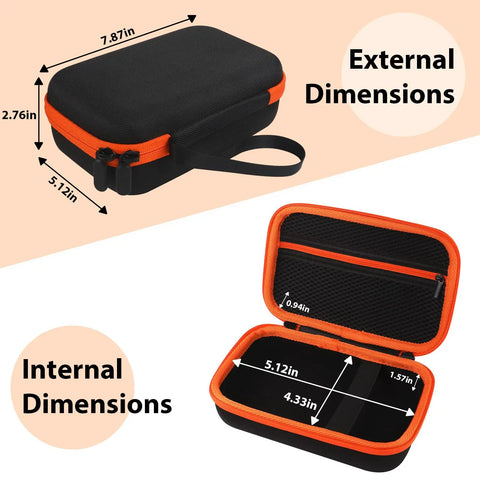 Hard Shell Multimeter Case For Klein Tools MM400 MM325 MM300 Digital Multimeter, Durable EVA Exterior With Velvet Interior