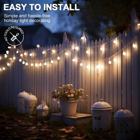 Rock Solid Outdoor String Light Hooks With Heavy Duty Adhesive Strips Holds Tight For Patio Decor And Garden Garlands Waterproof Easy Peel No Sweat Take Down Pack Of Twenty Six Pieces