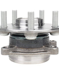 Front view of Front Wheel Hub Bearing Assembly 513287 for 2011-2017 Lexus CT200h, 2010-2016 Toyota Prius, and 2012-2015 Prius Plug-In