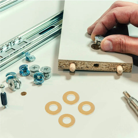 Top Tier 50 Piece Metric 12mm Copper Flat Washers With Sealing Crush O Rings And Gasket Hardware For Secure Electrical Fastener Mounting And Tough Connections That Really Make a Difference, 12mm copper washer close-up