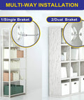 Secure 400 Pound Capacity Anti Tip Furniture Wall Anchors 10 Pack For Kid Proofing Keeps Cabinets Bookcases And Dressers Upright