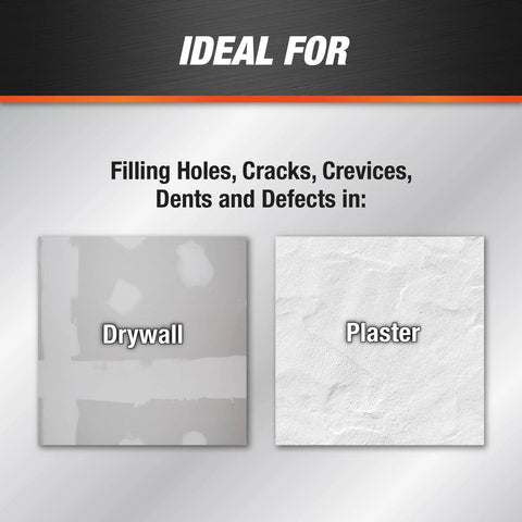 Patch And Repair Patching Plaster White Ready To Use Latex Based Wall Patch For Holes And Cracks On Plaster And Drywall uses