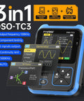 Go To All In One Handheld Oscilloscope With DDS Signal Generator And Transistor Tester, 3 in 1 DSO-TC3 shown on screen
