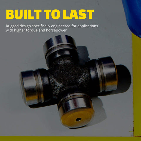 Greaseable Heavy Duty Universal Joint for Jeep Wrangler with Super Strength U Joint for Off Road Performance