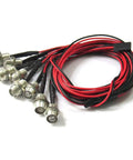 8 LED RC Light Kit With White Red Orange 5mm LEDs For Traxxas HSP Tamiya Redcat Axial SCX10 And More RC Cars Trucks Tanks Crawlers