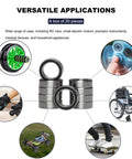 20 Pack Deep Groove Ball Bearings 8Mm Inner Diameter 12Mm Outer Diameter 3.5Mm Bore Double Rubber Sealed Chrome Steel in use