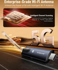 Enterprise-grade 5G Wi-Fi antenna with intelligent channel scanning and Realtek modules, designed for high performance.