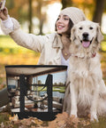 Woman with dog and Golf Yacht Club Inspired Travel Tote Bag For Women Dope Large Capacity Insulated Waterproof Tote