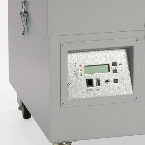 Control panel of 6V Fume Extraction Unit With Electronic Control And Optical Acoustic Filter Alarms, adjustable pressure and airflow