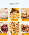 Use cases of Digital Grain Hardness Tester Sclerometer Durometer Meter for rice, corn, soybeans, red beans, wheat, and pet food.