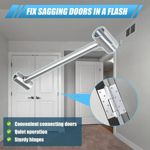 Door Hinge Adjustment Tool For Flag Style Hinges 14-19mm Double Head Heavy Duty Hinge Gap Wrench on residential door hinge
