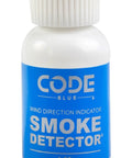 Killer Smoke Detector Wind Direction Indicator Powder Ultra Sensitive Tracking Dust For Testing Fire Alarms 1 Oz container with blue label.