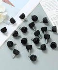 20 Pack M4 By 10mm Knurled Thumbscrews For VESA Mounts And Monitors displayed on desk