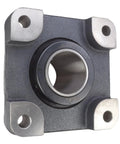 Heavy duty flange bearing 2 inch with four bolt iron housing