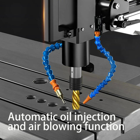 Heavy Duty Electric Tapping Arm And Thread Tapper M3 To M16 with automatic oil injection and air blowing function